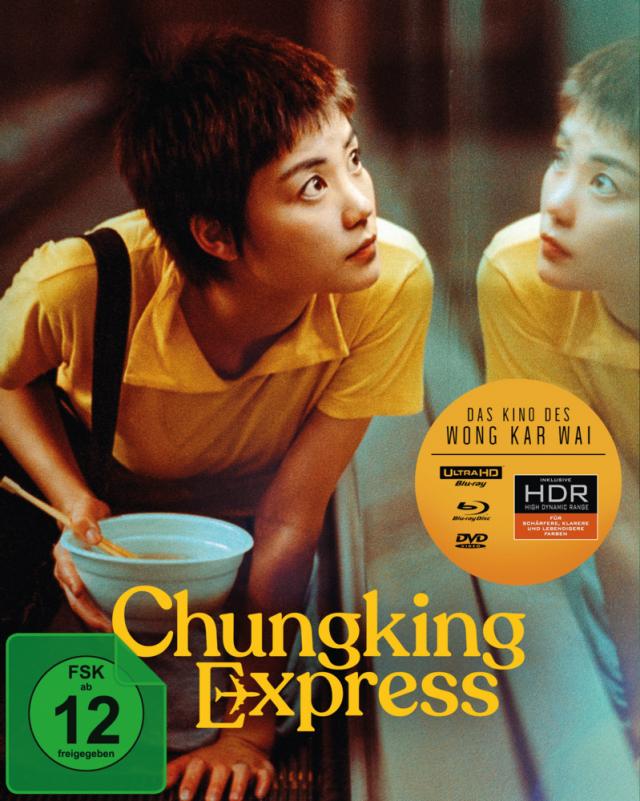 Chungking Express (Wong Kar Wai), 1 UHD-Blu-ray + 1 Blu-ray + 1 DVD (Special Edition)