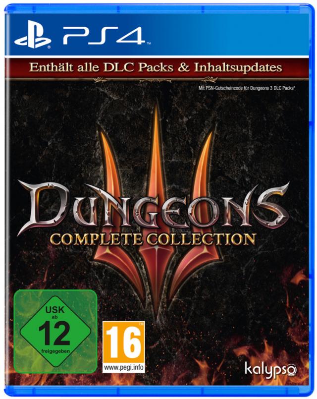 Dungeons III, Complete Collection, 1 PS4-Blu-ray Disc