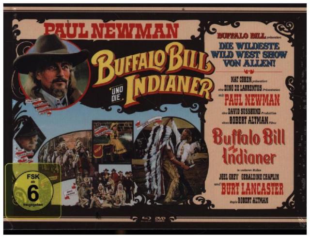 Buffalo Bill und die Indianer, 1 Blu-ray + 1 DVD (Mediabook)