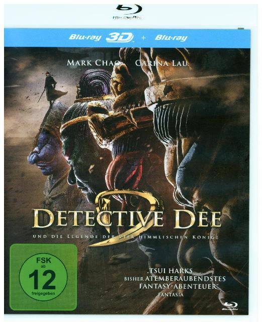 Detective Dee und die Legende der vier himmlischen Könige 3D, 2 Blu-ray