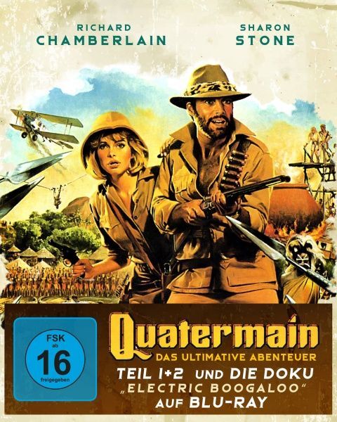 Quatermain - Das ultimative Abenteuer; ., 3 Blu-ray