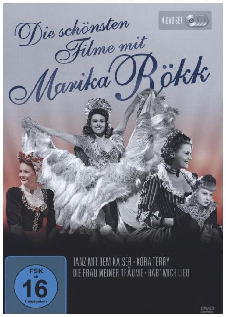 Die schönsten Filme von Marika Rökk, 4 DVDs
