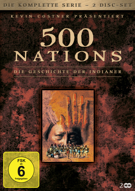 500 Nations: Die Geschichte der Indianer - Die komplette Serie, 2 DVDs, 2 DVD-Video