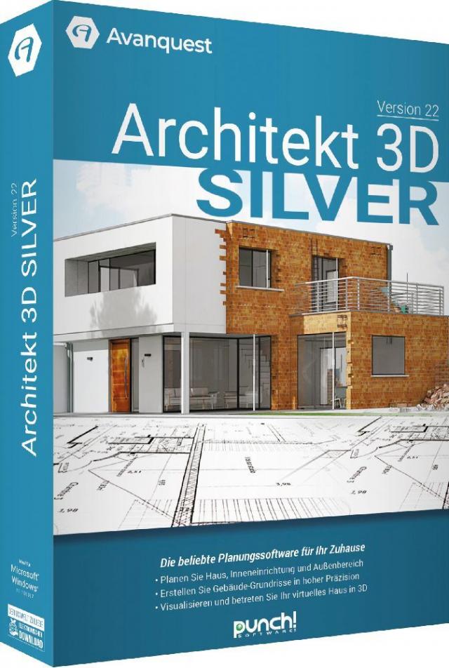Architekt 3D 22 Silver, Code in a Box