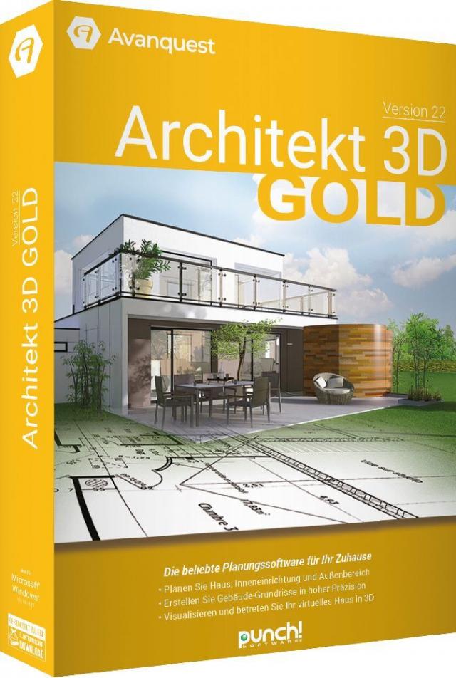 Architekt 3D 22 Gold, Code in a Box