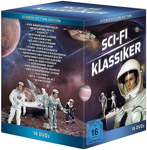 Science-Fiction-Mega-Box, 18 DVD