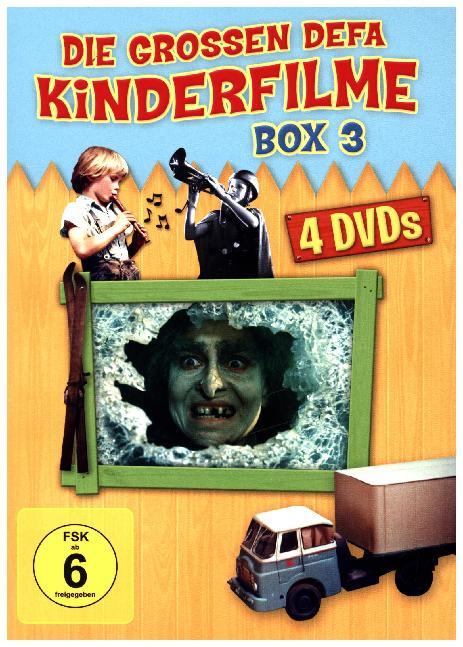 Die grossen DEFA Kinderfilme Box. Box.3, 4 DVD (4er Schuber)