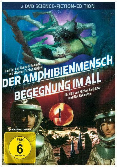 Der Amphibienmensch; Begegnung im All - Science-Fiction-Doppel-Edition, 2 DVD