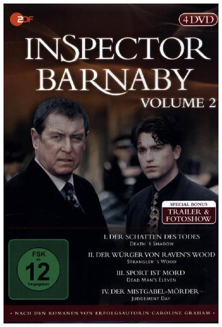 Inspector Barnaby. Vol.2, 4 DVDs