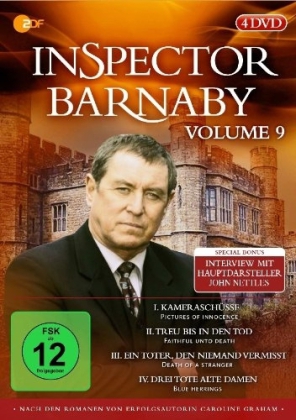 Inspector Barnaby. Vol.9, 4 DVDs