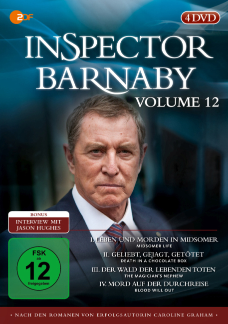 Inspector Barnaby. Vol.12, 4 DVDs