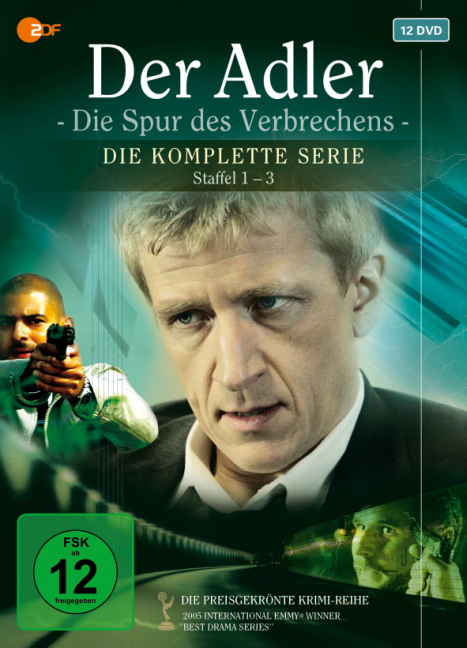 Der Adler, Die Spur des Verbrechens. Tl.1-3, 3 DVDs