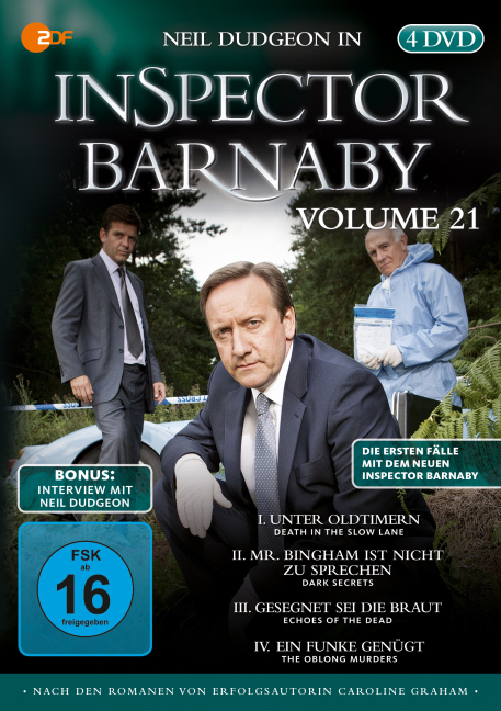 Inspector Barnaby. Vol.21, 4 DVDs