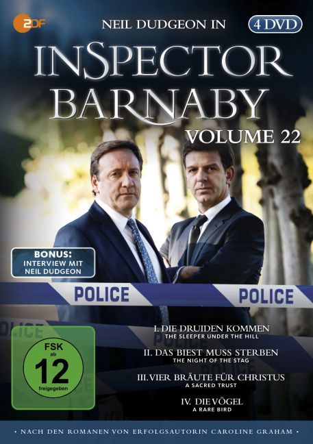 Inspector Barnaby. Vol.22, 4 DVDs