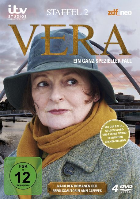 Vera. Staffel.2, 4 DVDs