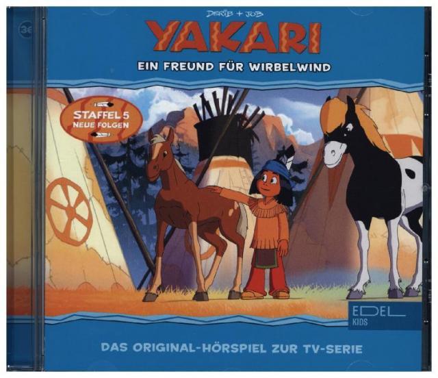 Yakari - Ein Freund für Wirbelwind, 1 Audio-CD