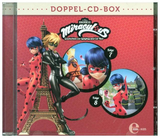 Miraculous-Doppel-Box, 2 Audio-CD