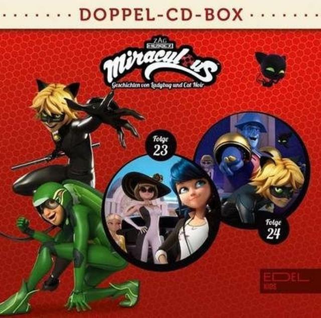 Miraculous - Doppel-Box. Tl.23-24, 2 Audio-CD