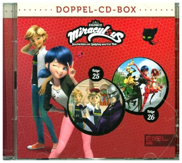 Miraculous - Doppel-Box. Tl.25-26, 2 Audio-CD