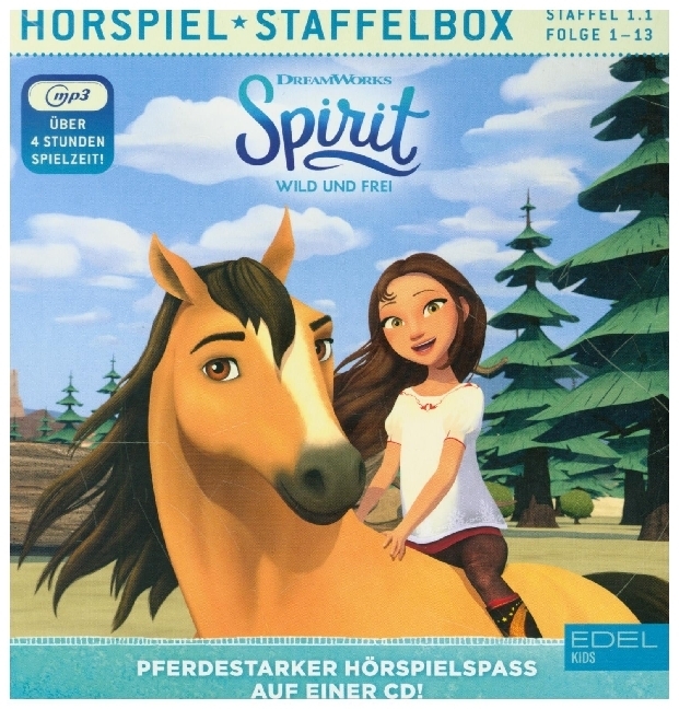 Spirit, wild und frei - Staffelbox. Box.1.1, 1 MP3-CD