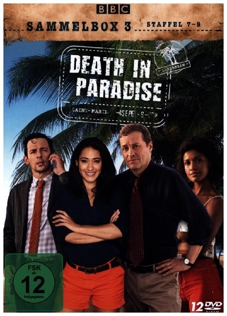 Death in Paradise. Sammelbox.3, 12 DVD