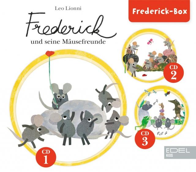 Frederick und eine Mäusefreunde - Frederick-Box, 3 Audio-CD