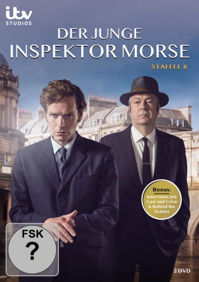 Der junge Inspektor Morse. Staffel.8, 2 DVD