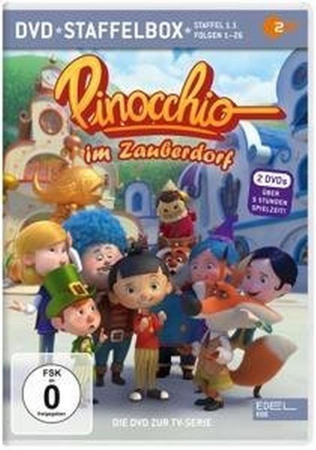 Pinocchio im Zauberdorf. Staffel.1.1, 2 DVD