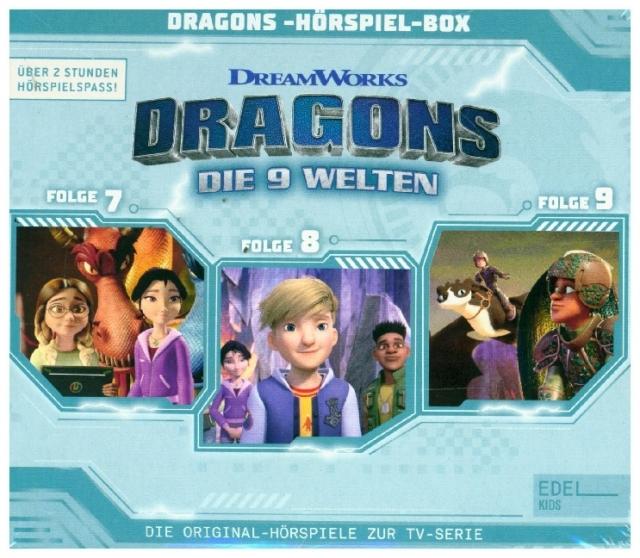 Dragons - Die 9 Welten. Folge.7-9, 3 CD