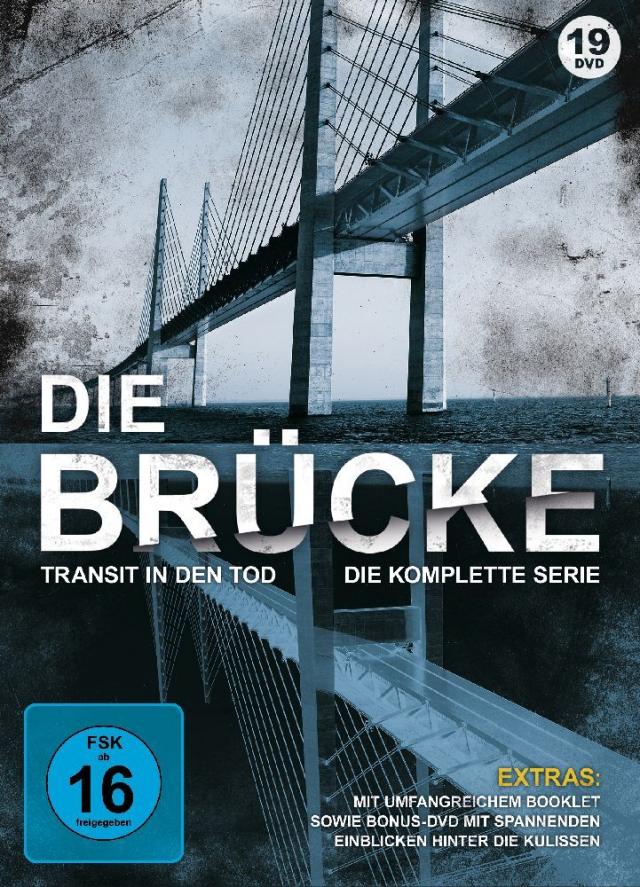 Die Brücke - Transit in den Tod - Die komplette Serie, 19 DVD