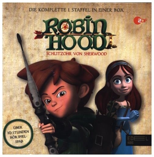Robin Hood-Schlitzohr von Sherwood - Staffelbox. Staffelbox.1, 13 Audio-CD