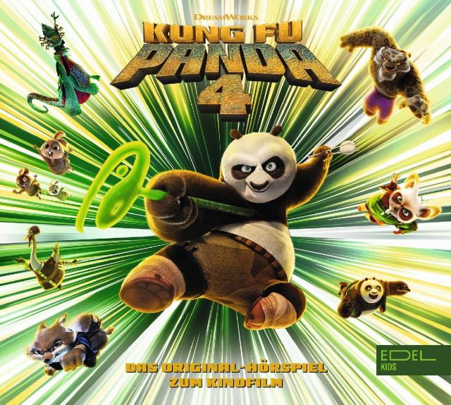 Kung Fu Panda - Hörspiel zum 4. Kinofilm. Tl.4, 1 Audio-CD