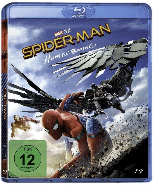 Spider-Man Homecoming, 1 Blu-ray 134 Min.. BLU.
