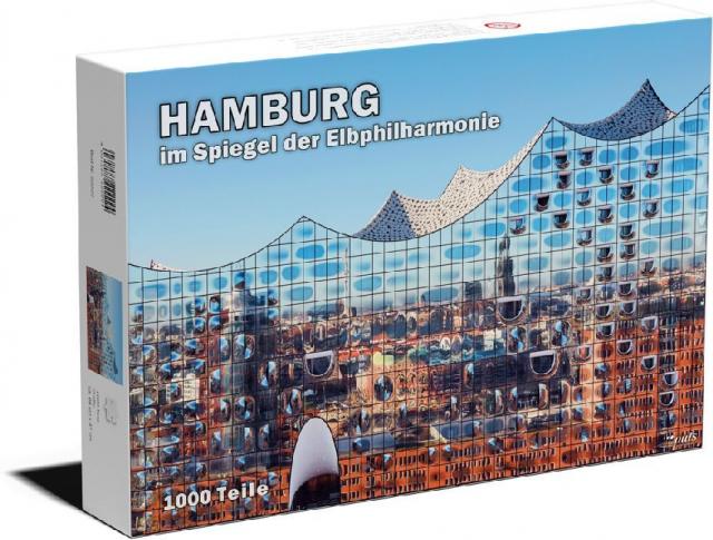 Hamburg im Spiegel der Elbphilharmonie, 1000 Teile