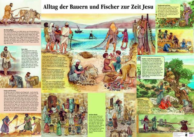 Der Alltag der Bauern und Fischer zur Zeit Jesu