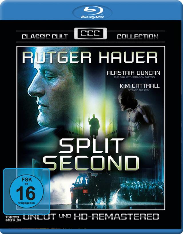 Split Second - Classic-Cult-Collection (Uncut - HD-Remastered), 1 Blu-ray