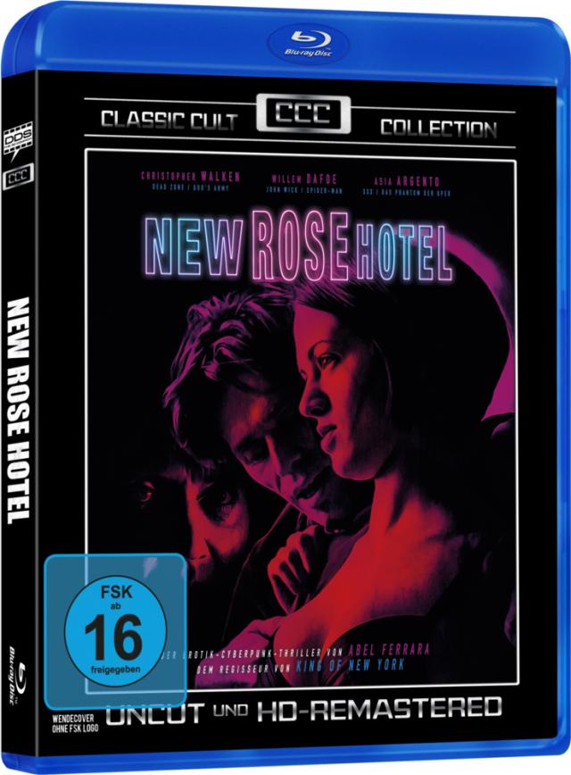 New Rose Hotel, 1 Blu-ray