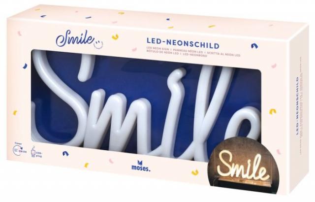 Smile LED-Neonschild (VE1)