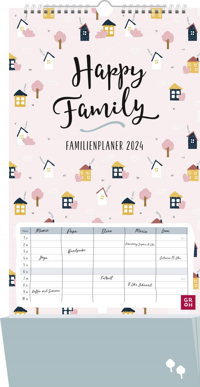 Happy Family - Familienplaner 2024