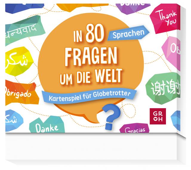 In 80 Fragen um die Welt - Sprachen: Kartenspiel für Globetrotter