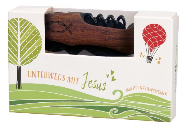 Multifunktions-Taschenmesser Unterwegs mit Jesus EK24