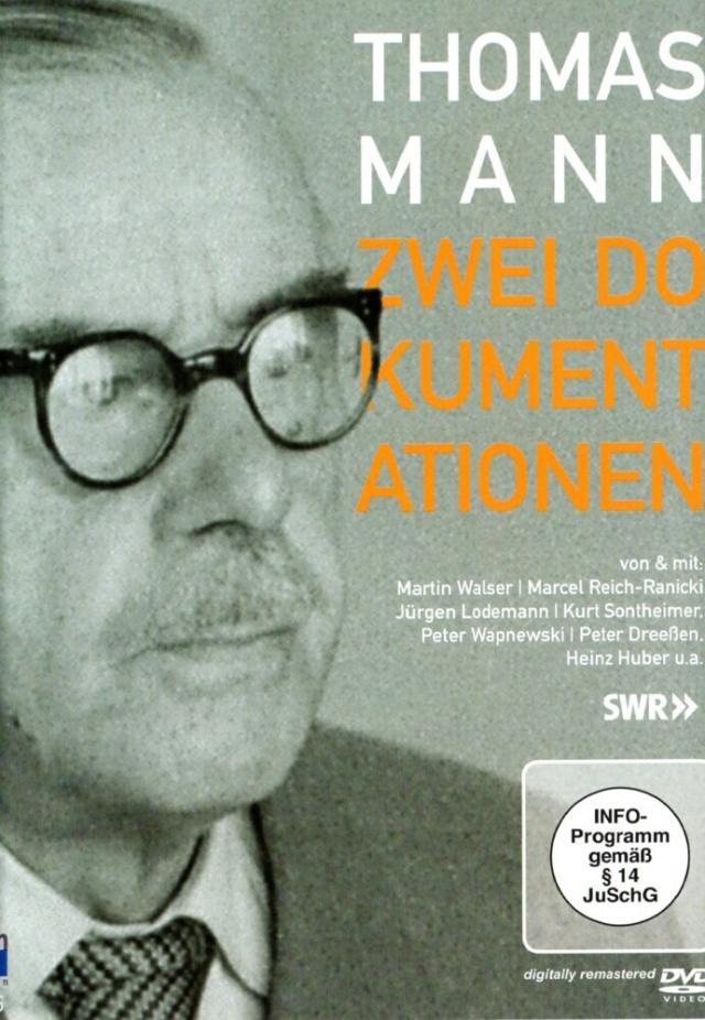 Thomas Mann - Zwei Dokumentationen, 1 DVD
