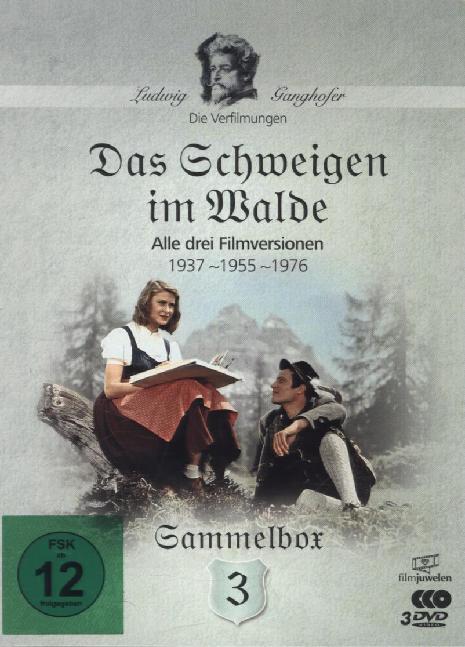 Das Schweigen im Walde (1937, 1955, 1976), 3 DVDs