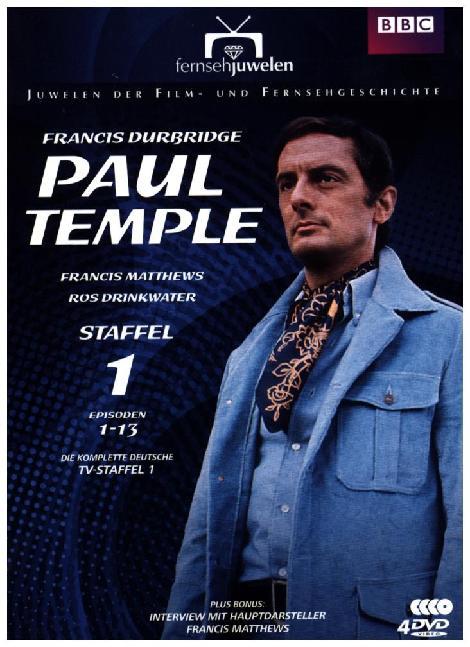 Francis Durbridge: Paul Temple. Box.1, 3 DVDs