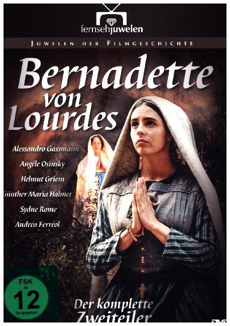 Bernadette von Lourdes - Der komplette Historien-Zweiteiler, 1 DVD