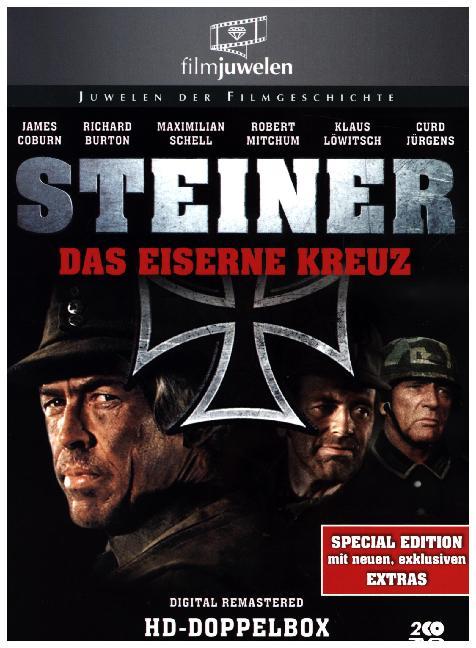 Steiner - Das Eiserne Kreuz. Teil I und Teil II, 2 DVD-Video