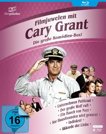 Cary Grant Box, 6 Blu-ray
