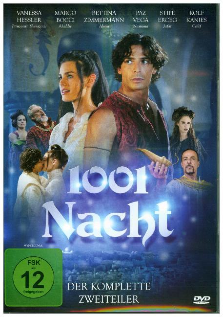 1001 Nacht - Der komplette Zweiteiler aus Tausenundeiner Nacht, 1 DVD