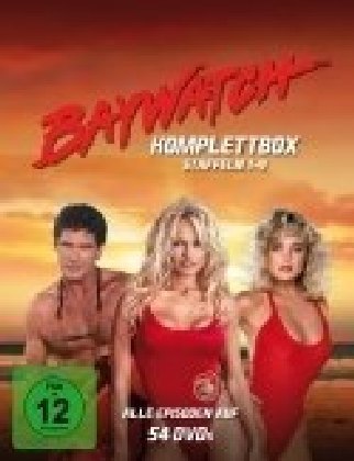 Baywatch - Staffeln 1-9 Komplettbox, 54 DVD, 54 DVD-Video