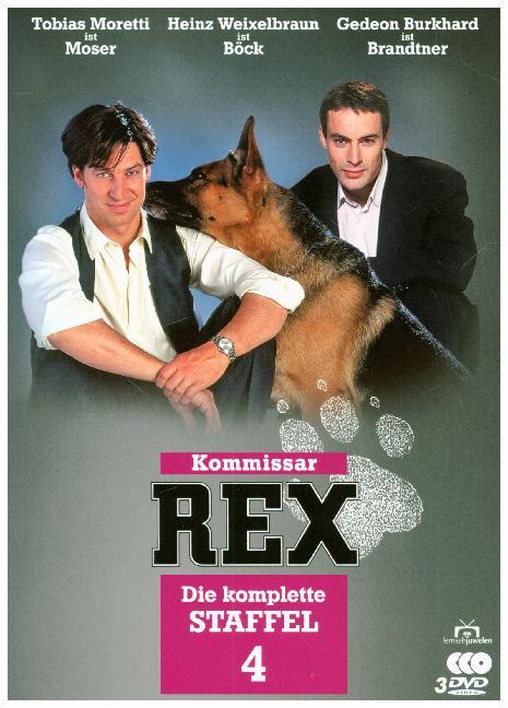 Kommissar Rex - Die komplette 4. Staffel (3 DVDs)